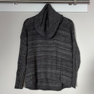 Cozy Gray Knit Sweater